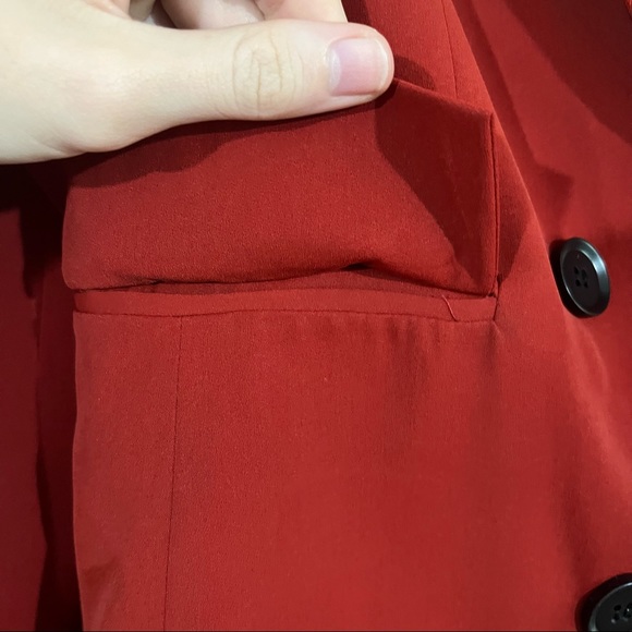 Strut & Bolt size Small red orange blazer - Picture 8 of 12